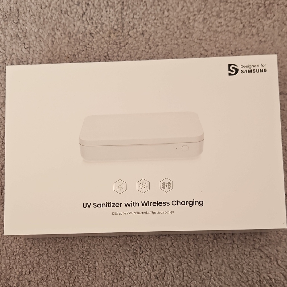 Samsung UV Sanitizer with Wireless Charging